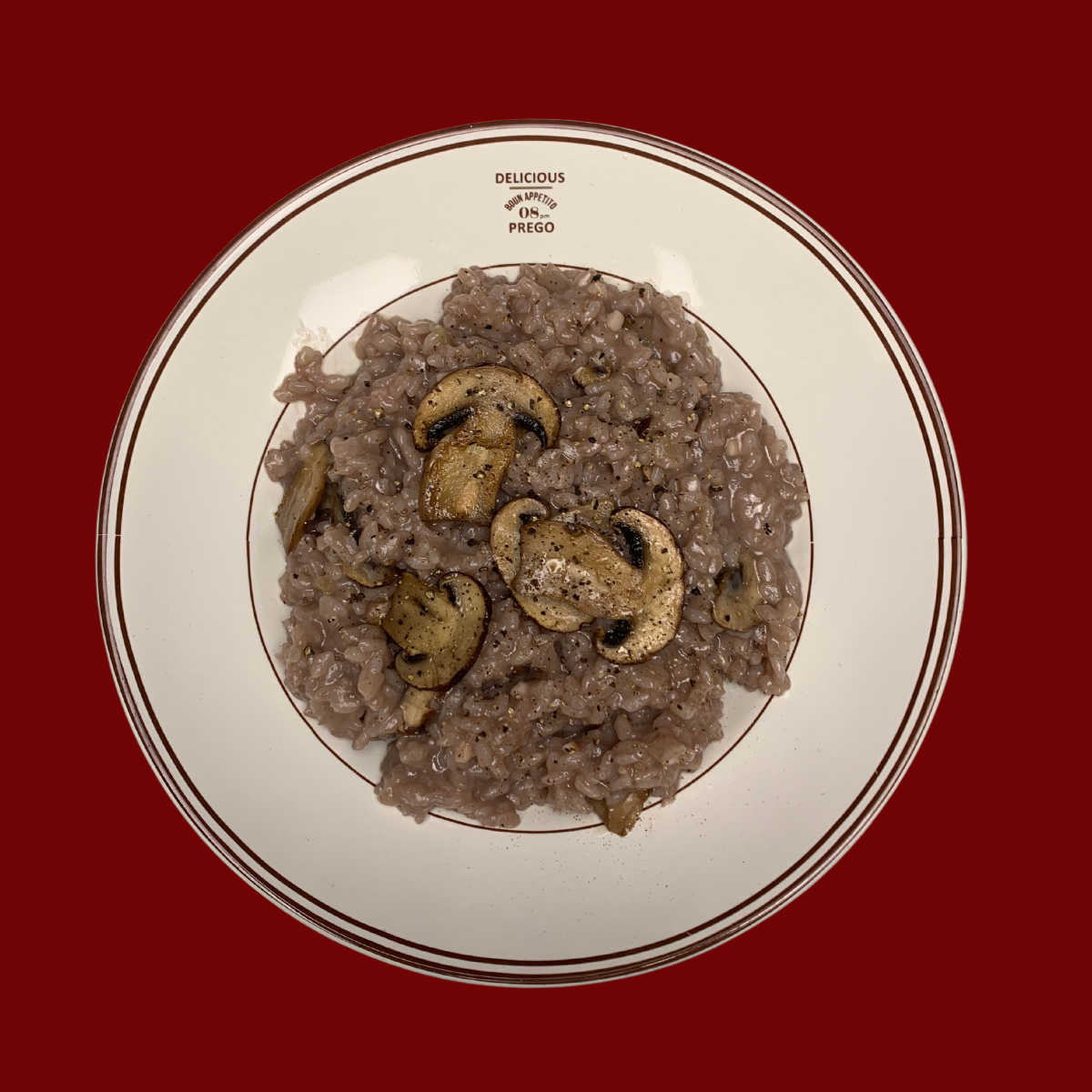 Mushroom risotto